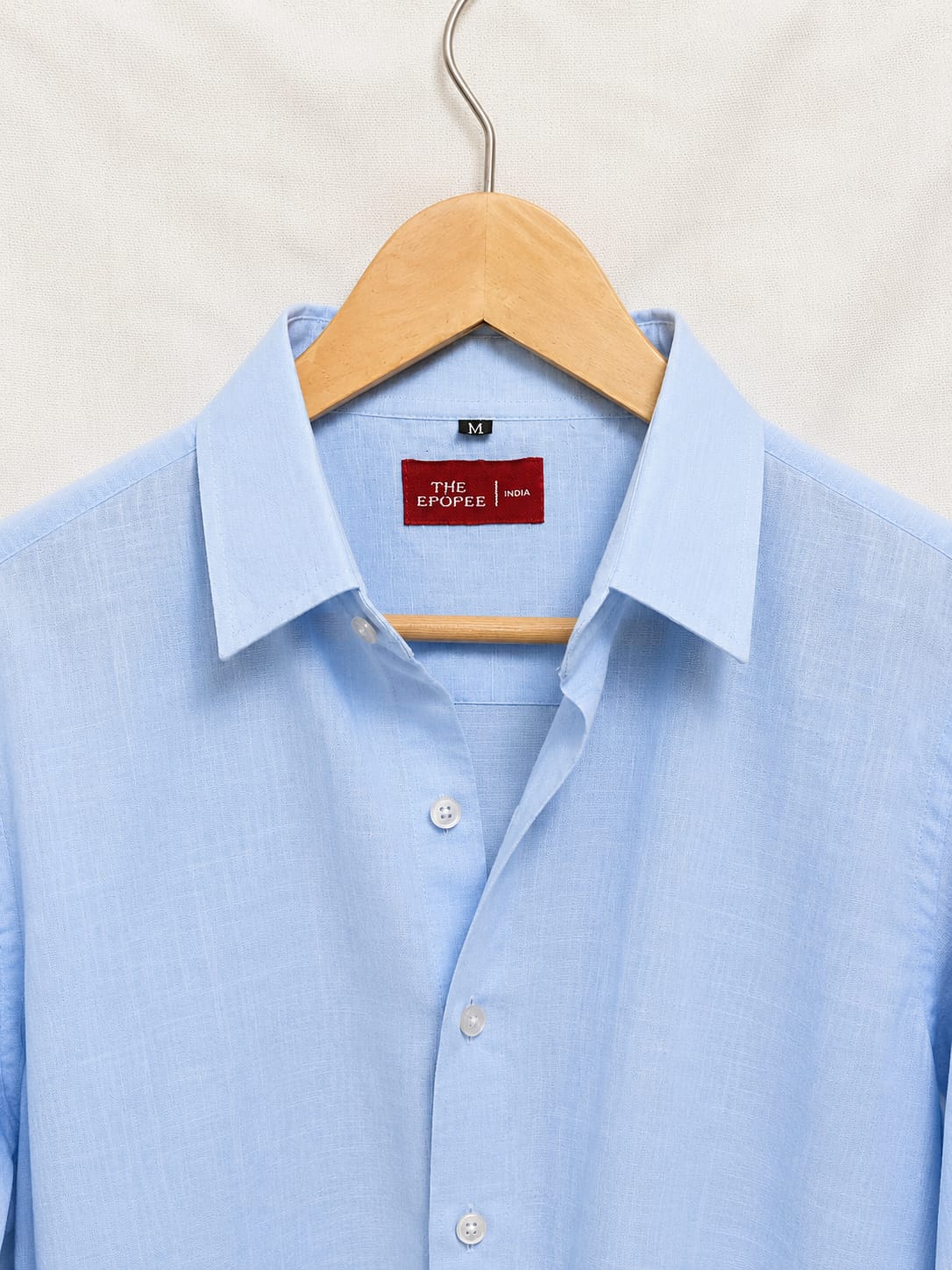 Men's Cotton Linen Casual Shirt Regular Fit Full Sleeve