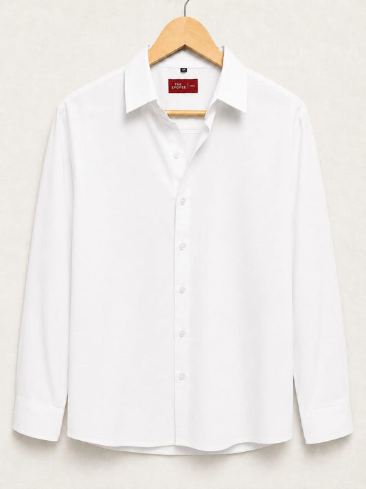 Men's Cotton Linen Casual Shirt Regular Fit Full Sleeve