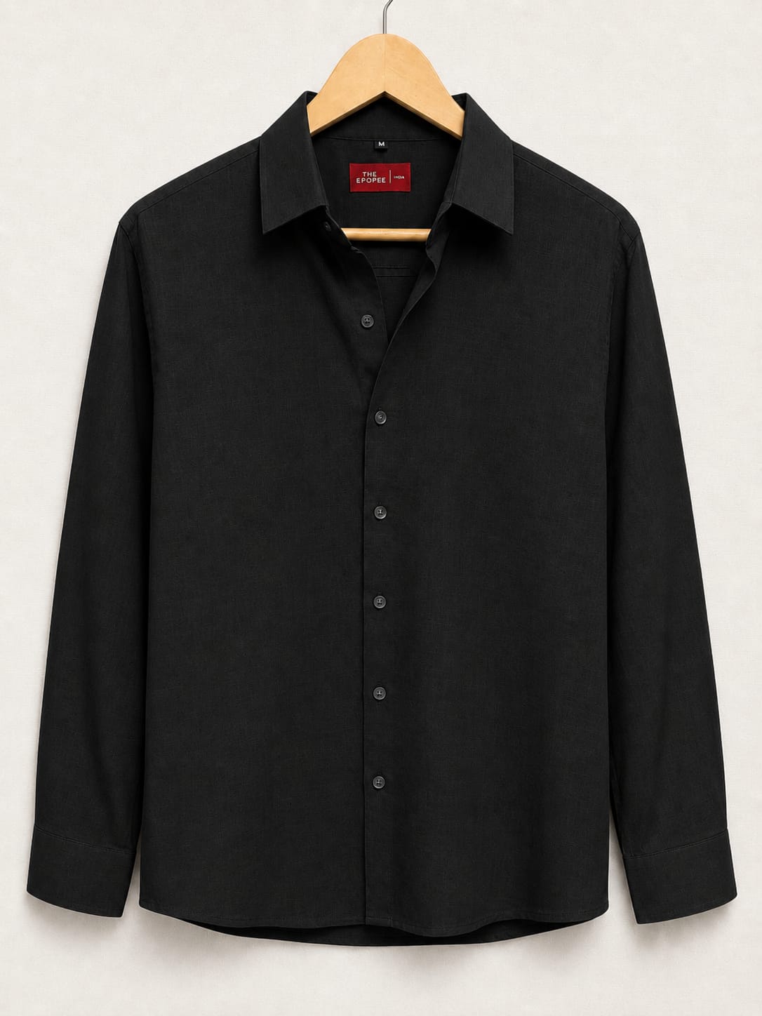 Men's Cotton Linen Casual Shirt Regular Fit Full Sleeve