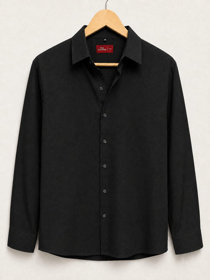 Men's Cotton Linen Casual Shirt Regular Fit Full Sleeve