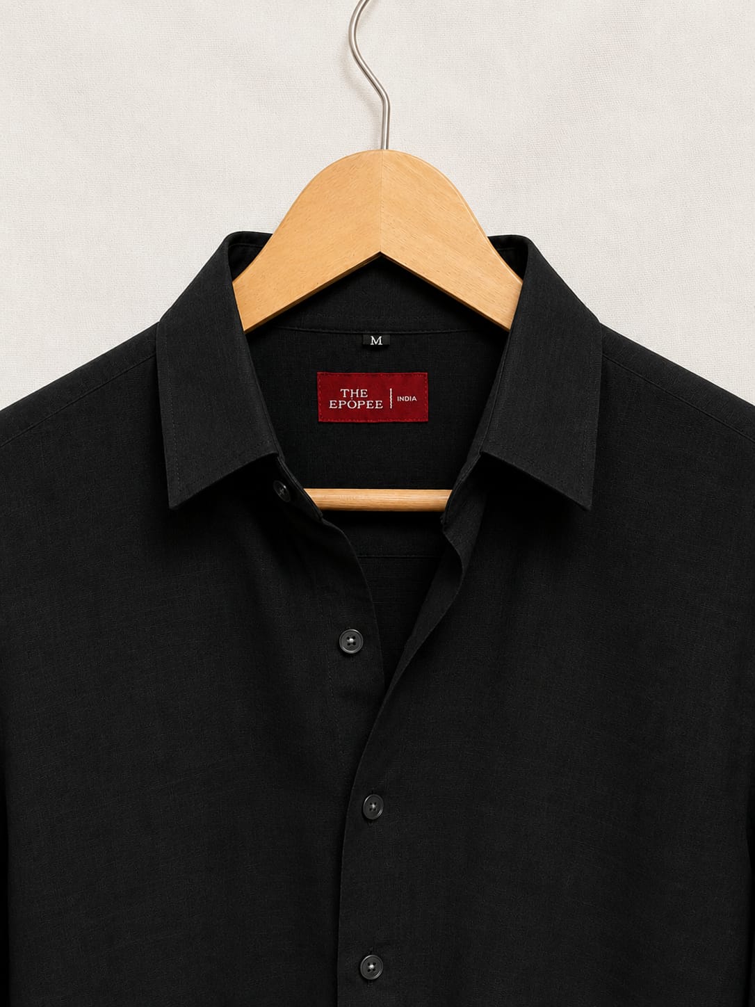 Men's Cotton Linen Casual Shirt Regular Fit Full Sleeve
